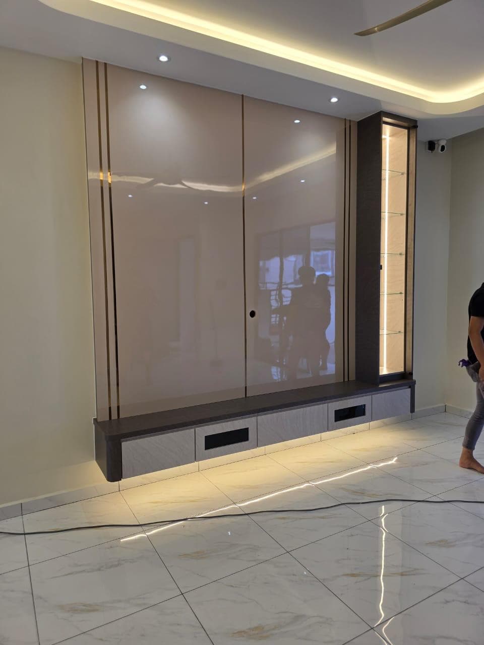 Wardrobe system with precision craftsmanship by DKJ Resources Malaysia - Professional interior design project 6