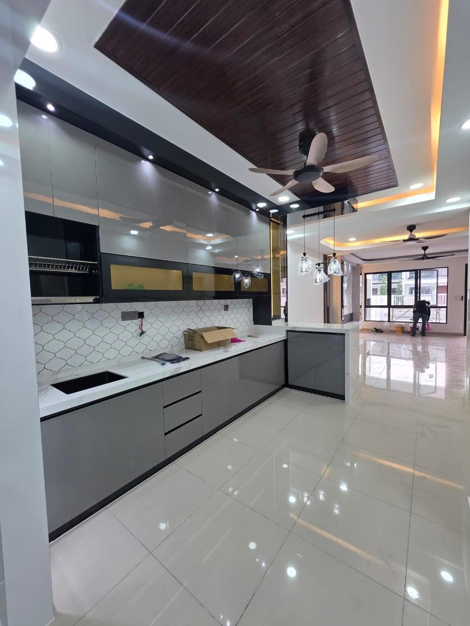 Cabinet refinishing by DKJ Resources Malaysia - Professional interior design project 12